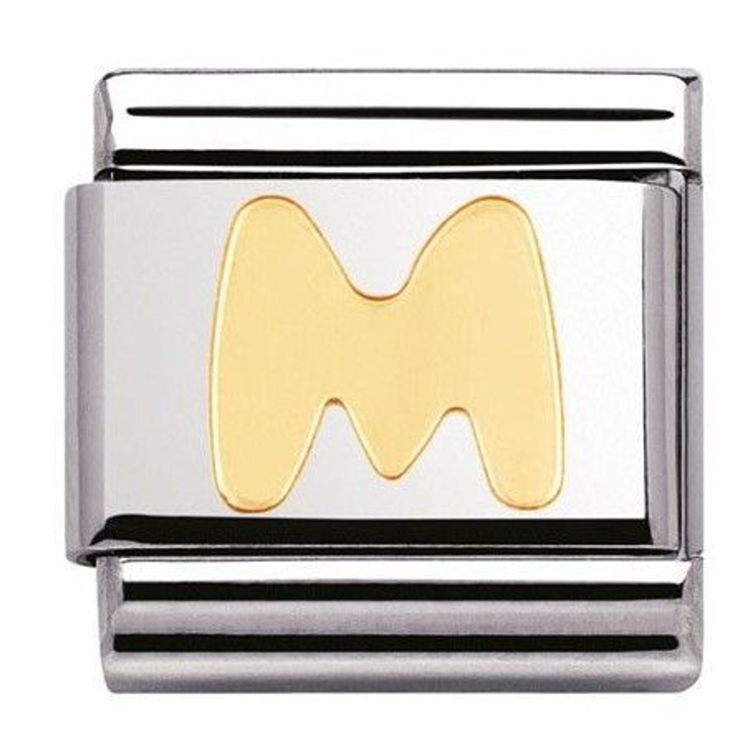 Charms Nomination Composable Gold litera M 030101 13 biżuteria nomination nomination zawieszki nomination baza.jpg